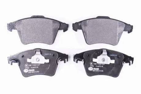 Колодки гальмівні дискові комплект передні PAGID HELLA 8DB355013821