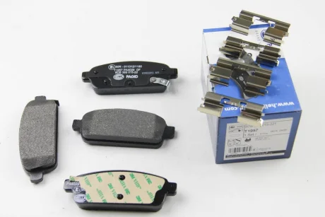 Колодки гальмівні дискові комплект задні PAGID HELLA 8DB355015221