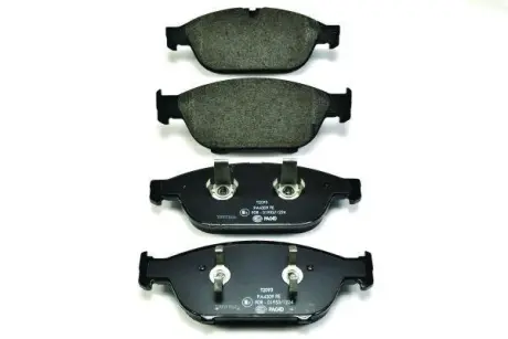 Колодки гальмівні дискові комплект передні PAGID HELLA 8DB355016031