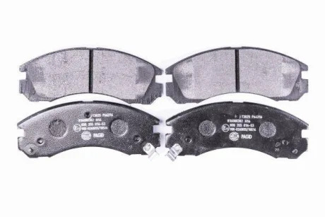 Гальмівні колодки пер. Outlander 12-/Peugeot 4007 07- HELLA 8DB355016-531