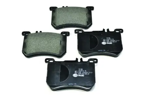 Колодки гальмівні дискові комплект передні PAGID HELLA 8DB355020491