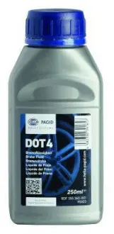 Рідина гальмівна DOT 4, 250мл. PAGID HELLA 8DF355360001
