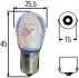 Лампа розжарювання P21W 12V 21W BA 15s Long Life 8GA002073271 HELLA 8GA002073271