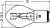 Лампа розжарювання S2 12V 35/35W BA20d HELLA 8GD002084131 (фото 2)
