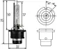 Лампа ксенонова D2S 85V 35W 8GS007949261 HELLA
