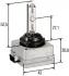 Лампа ксенонова STANDARD D1S 35W P32d-2-5 8GS009028111 HELLA