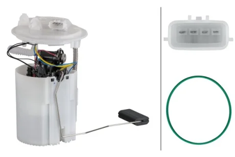 Насос паливний на FLUENCE / MEGANE III, з прокладкою HELLA 8TF358106871