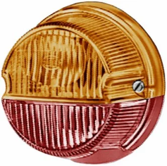 Елемент задн ліхтаря Прав (K (10W)/K (18W), помаранч/червон, без відбивача) CASE IH D 215, D 219, D 322, D 326, D 432, D 439 9EL088 525-001 HELLA 9EL088525001
