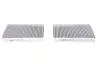 Фільтр салону BMW 5 (G30/F90)/7 (G11/G12) 15- (вугільний) (к-кт 2 шт.) HENGST FILTER E4938LC-2 (фото 1)