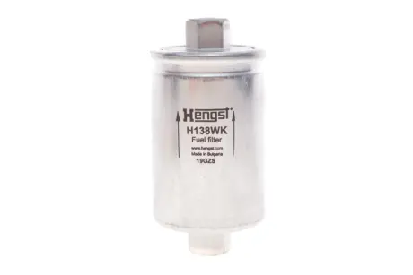 Фільтр паливний ВАЗ 2107, 08, 09, 99, 11, 12, 21 (інж.) (HENGST) HENGST FILTER H138WK