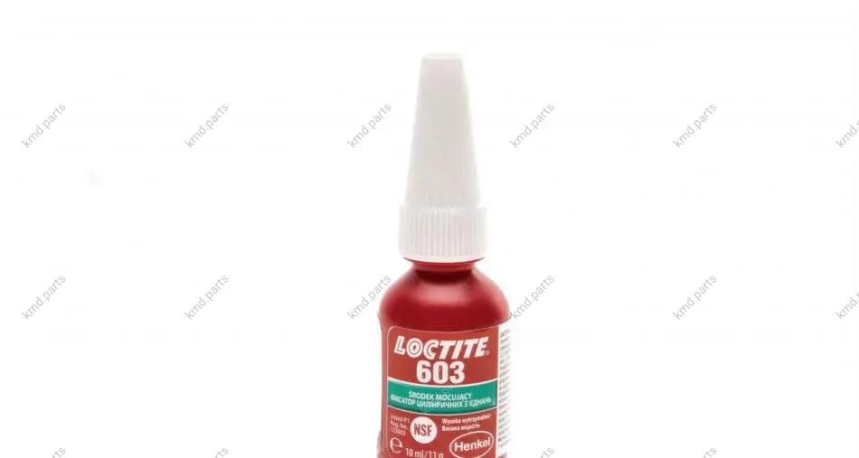 Фіксатор вал-втулка Loctite 603 анаеробний, високої міцності, зазор до 0,1 мм 10мл Henkel 1971543 (фото 1)
