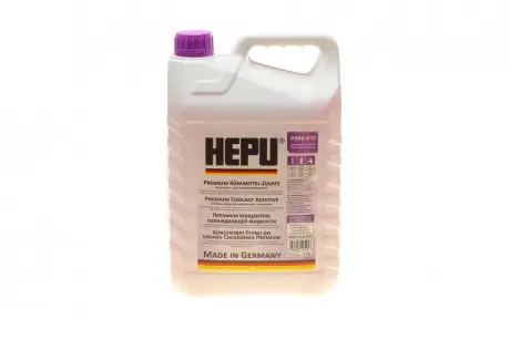 Антифриз (фіолетовий) G13 (5L) (-37°) (концентрат) HEPU P999-G13-005