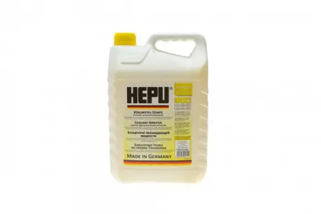 Антифриз-концентрат, G11 (жовтий), 5л HEPU P999-YLW-005