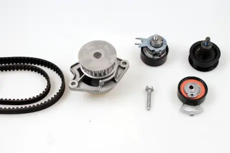 Комплект ГРМ + помпа VW Golf/Caddy III 1.4i 06-10/Skoda Octavia 04-13 (130x20/58x17) HEPU PK05572