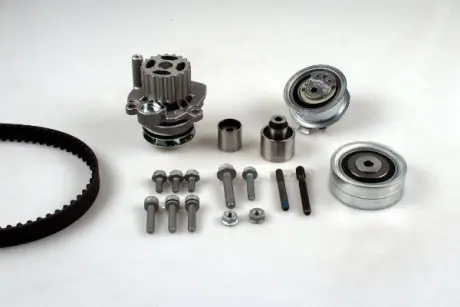 Комплект ГРМ + помпа VW Golf VI/Skoda Octavia/Superb/Audi A3 2.0TDI 04-13 (160x25)(P569) HEPU PK05695