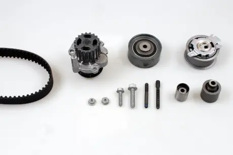 Комплект ГРМ + помпа Audi A4/TT/Skoda Octavia/Superb//VW Golf V/Passat/Tiguan 2.0TDI 05-17 (160x30) HEPU PK06543