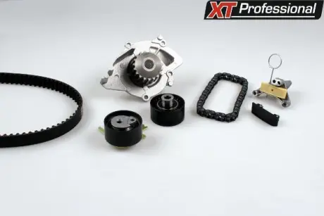 Комплект ГРМ + помпа Fiat Scudo/Citroen Jumpy 2.0HDI/D Multijet 07- (116x25)(+ ланцюг разпредвал) HEPU PK08010XT