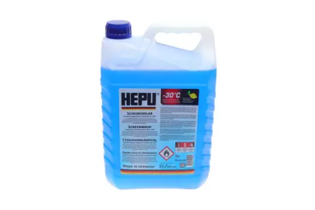 Омыватель стекла зима (5L) (-30°C) (1:1 -12°C) HEPU SK-C30-005
