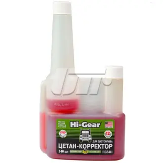 Цетан-коректор для дизельного палива, з SMT2 HI-GEAR HG3411