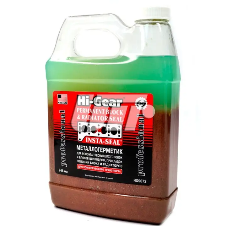 Металлогерметік для ремонту системи охолодження двигунів вантажівок, автобусів, будівельної техніки HI-GEAR HG9072 (фото 1)