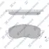 Комплект гальмівних колодок з 4 шт. дисків SANGSIN Hi-Q (SANGSIN) SB SP1629 (фото 1)