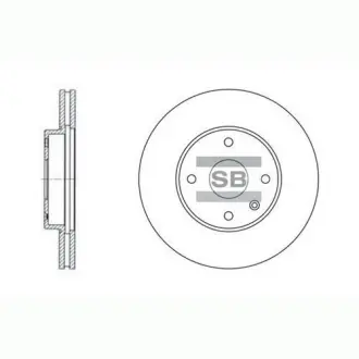Диск гальмівний SANGSIN Hi-Q (SANGSIN) SD3007