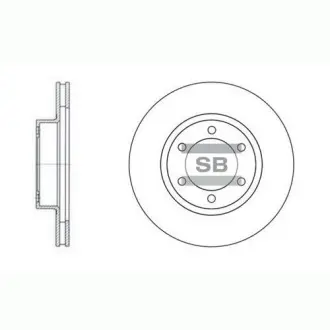 Гальмівний диск SANGSIN Hi-Q (SANGSIN) SD4004