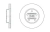 Диск тормозной (кратно 2) передний (вентилируемый)Toyota Prius (-09) (D=255.0mm) Hi-Q (SANGSIN) SD4013 (фото 1)