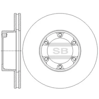 Диск тормозной SANGSIN Hi-Q (SANGSIN) SD4411