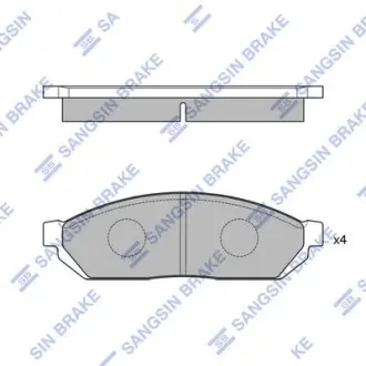 Колодки дискового тормоза SANGSIN Hi-Q (SANGSIN) SP1059
