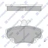 Колодки тормозные передние Renault Logan Hi-Q (SANGSIN) SP1243A (фото 1)