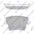 Колодки тормозные задние (дисковые) Chrysler 300 (11-), Dodge Charger (11-) Hi-Q (SANGSIN) SP1508 (фото 1)