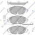 Колодки тормозные передние Audi A3 (13-), Seat Leon (12-), Skoda Octavia (12-), Hi-Q (SANGSIN) SP1678 (фото 1)