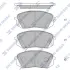 Колодка гальм. диск. HYUNDAI SONATA (LF) 16&quot; 14 передн. (SANGSIN) Hi-Q (SANGSIN) SP1682 (фото 1)