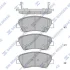 Колодки гальмівні передні Renault Fluence (10-), Megane III (09-), Scenic III (09-) HI-Q Hi-Q (SANGSIN) SP1687 (фото 1)
