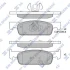 Колодки тормозные передние Smart Fortwo (16-) Hi-Q (SANGSIN) SP4136 (фото 1)