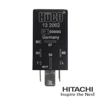 Реле свічок розжарювання AUDI/SEAT/VW 100/Cordoba/Transporter "1,5-2,4 "76-03 ="" HITACHI 2502062