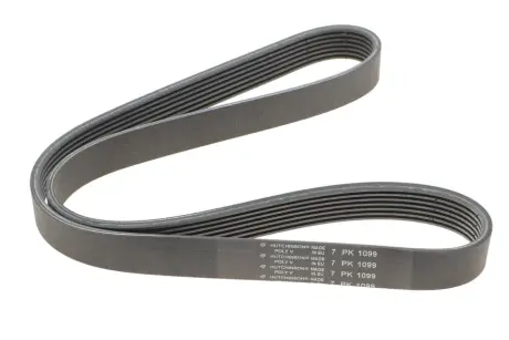 Ремінь генератора BMW 3 (E90)/Opel Movano 2.0i/2.5DTI 03- (7PK1099) HUTCHINSON 1099 K 7