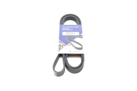Ремінь генератора Renault Megane I/Ford Transit 2.0 94-00 (6PK1650) HUTCHINSON 1650 K 6