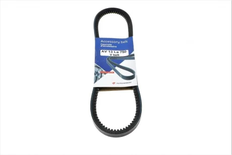 Ремінь генератора Fiat Tipo/Mitsubishi Pajero 2.0i/2.6 83- HUTCHINSON AV 13 LA 750