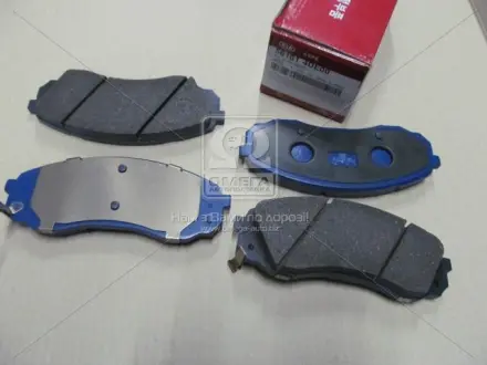 Колодки тормозные передние Carnival (06-12) Hyundai/Kia/Mobis 581014DE00