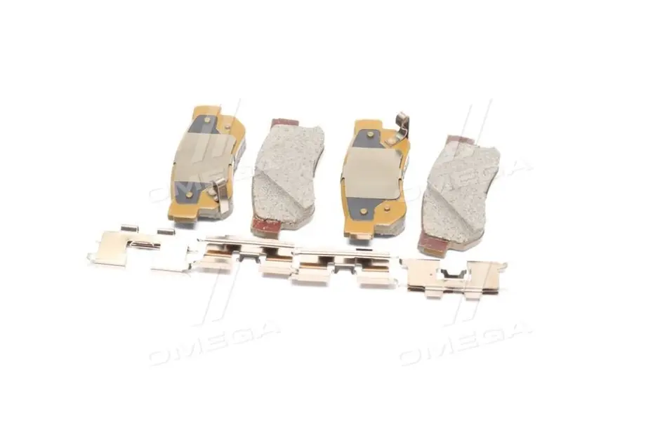 OE HYUNDAI/KIA/MOBIS Колодки гальмівні Hyundai/Kia/Mobis 583021CA10 (фото 1)