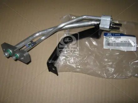 Трубка кондиціонера Hyundai Santa Fe 10- (вир-во Mobis) Hyundai/Kia/Mobis 977612B800