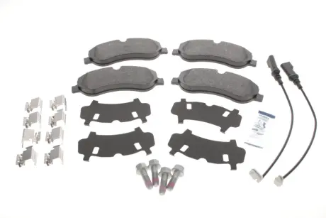 Колодки гальмівні (передні) Ford Transit Custom/Tourneo Custom V362 12-/Transit V363 13- (+датчики) ICER 142119