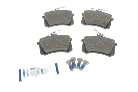 Колодки гальмівні (задні) Audi A4/A6/A8 94-02/Audi 80 91-96/Audi 90 84-91/Audi 100/200 77-94 ICER 180784-700