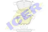 Колодки гальмівні (передні) Ford Galaxy/Mondeo IV/S-Max 07-15/Volvo S60/S80/V60/V70/XC70 06- ICER 181805 (фото 1)