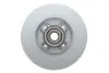 Диск гальмівний (задній) Citroen C4/Peugeot 308/3008/5008 06- (268х12)(+ABS)(з підш.)(з покр)(повний))) ICER 78BD5023-1 (фото 3)