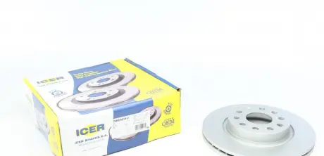 Диск гальмівний ICER 78BD5614-2