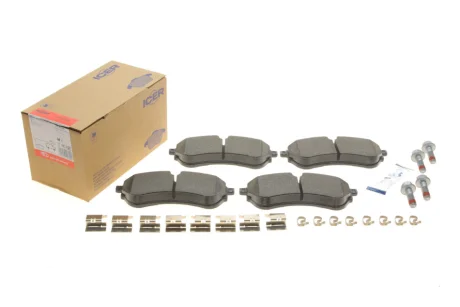 Колодки гальмівні (передні/задні) VW Crafter/MAN TGE 16- ICER LM2284