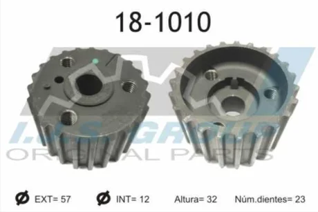 Шестерня колінвалу Fiat Doblo 1.4i 05- IJS GROUP 18-1010